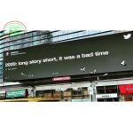 Outdoor P 8 led mount screen wall with G-enery power long life time more than 10000 hours for sale