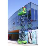 Material Handling Self Propelled Scissor Lift Hydraulic Motor Drive Max 450kg