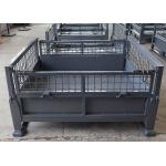 1.5T Load Collapsible Wire Pallet Cages Pallet Container Customized for sale