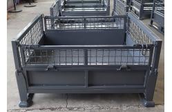 China 1.5T Load Collapsible Wire Pallet Cages Pallet Container Customized supplier