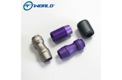 China Precision Customied CNC Machining Aluminum Turning Anodizing Parts Manufacture extrusion nozzle supplier