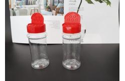 China Customizable Plastic Spice Jars Flip Top Cap Small Spice Containers For Camping supplier