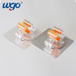 Self Adhesive Mounting Mop Gripper , Broom Mop Holder Wall Mounted for sale