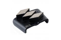 China HTC rhombus segments diamond grinding tools for concrete floor supplier