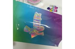 China RUNTZ / Hologram Resealable Plastic Bags Cookies Stand Up Pouch Jokes Up Smell Proof supplier