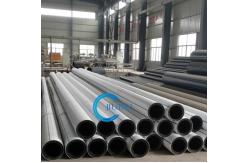 China Excellent Flexibility HDPE White-black Cooextruded Pipe With Steel Flanges Connection supplier