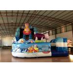 Amusement Park Custom Made Inflatables Slide High Slide Colorful 6 X 9 X 6m for sale