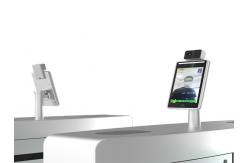 China Turnstile Gate Face Recognition Terminal 0.5-1.5m for Temperature Measurement supplier