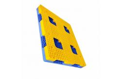 China 6 Runners Injection Molded Plastic Pallets 140*120 Euro Plastic Pallets supplier
