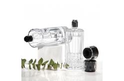 China Wholesale Clear Empty Refillable Glass Perfume Spray Bottle Cylinder Shape Spray Bottle supplier