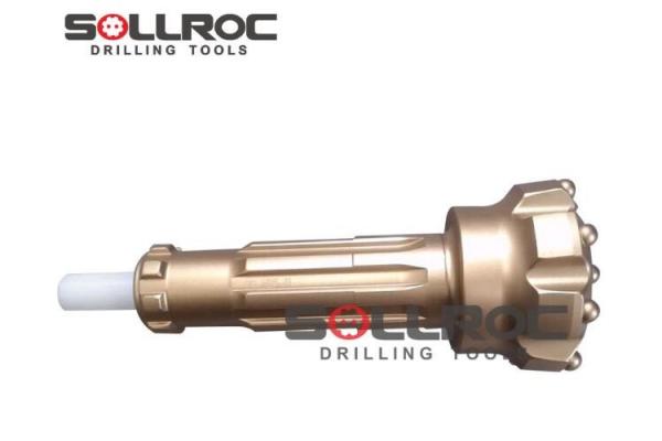 Concave Face DTH Hammer Drilling Tools R22 R38 T45 ST68 Thread