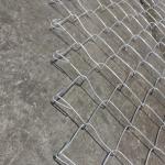 1.8m High Pasture Aluminum Chain Link Fence Woven Anti Theft Diamond Mesh for sale