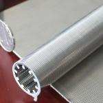 Dust Water Treatment 304 316 316L Stainless Steel Johnson Wedge Wire Screen/ Mine Sieve Screen for sale