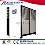 Stable Auxiliary Machinery High Efficiency Air Cooled Type Chiller P.I.D Temperature Control for sale