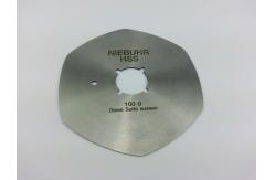China Hex 100mm Cutter Fixed Knife Blades Suitable For Spreader SY171 SY251 SY51TT supplier