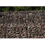 Woven Wire Mesh 2.0mm Gabion Retaining Wall Box Stone Filled for sale