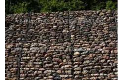 China Woven Wire Mesh 2.0mm Gabion Retaining Wall Box Stone Filled supplier