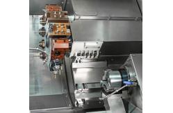 China Automatic Versatility Dual Spindle Cnc Lathe With Live Tooling Y Axis supplier