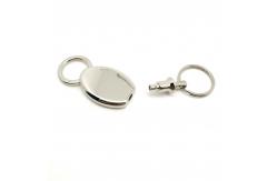 China Retractable Key Chain with Siliver OEM/ODM Available for Your Satisfaction supplier