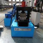 Customized Adjustable High Strength Zinc Coated Steel 2.0mm-3.0mm C Purlin Roll Forming Machine for sale