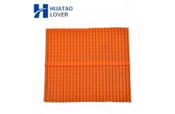 China Tensioned Polyurethane Fine Screen Mesh For High Frequency Vibrating Screener supplier