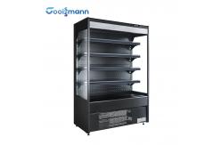 China Commercial Open Showcase Chiller Supermarket Fruit And Vegetable Vertical Fridge supplier