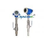 Hydrochloric Acid Resistant Flowmeter Insertion Type Magnetic With Ball Valve for sale
