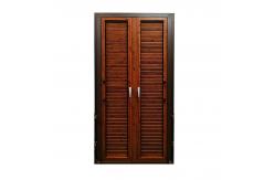 China Crank Control  Aluminium Louvre Windows European Design External Louvres For Windows supplier