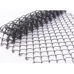 Diamond PVC Coated / Galvanized Chain Link Wire Mesh Fence For Sports Playground for sale