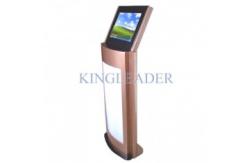 China Customizable Touch Screen Information Kiosk Free Standing For Hospital Register supplier