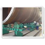 Base Elevated Welding Turning Rolls Pipe Welding Rollers With Trolley