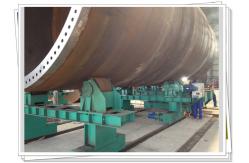 China Base Elevated Welding Turning Rolls Pipe Welding Rollers With Trolley supplier