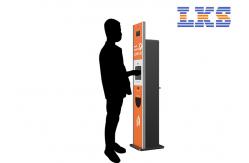 China Stainless Facial Recognition Temperature Kiosk Digital Laser Thermometer supplier
