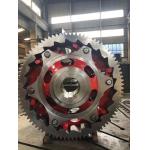16 Module 84 Teeth Transmission Gears Forging Steel Assembled Ratchet Gears for sale