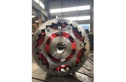 China 16 Module 84 Teeth Transmission Gears Forging Steel Assembled Ratchet Gears supplier