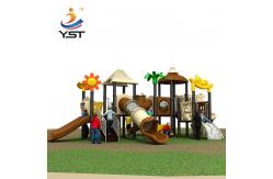 China Thickness 6mm LLDPE Kids Outdoor Play Slide Galvanized EN1176 supplier