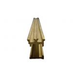 Rustproof Brass Extrusion Profiles , C38000 Copper Frame Profile