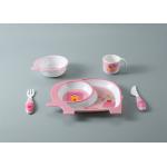 LFGB 5pc Divided Compartment Melamine Dinnerware Set for sale