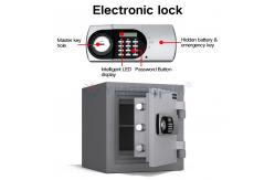 China Dual Alarm Fireproof Safe Box Digital Lock House Safes Fireproof YB/FH-42 supplier