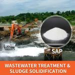No Leakage Sap Super Absorbent Polymer 9003-04-7 sludge solidification polymer