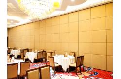 China Sliding Rail Aluminium Frame Office Acoustic Partition Wall Panel Thickness 65mm supplier