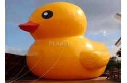 China Customized Floating Airtight Inflatable Advertising Balloon Giant Rubber Duck Outdoor Water Duck supplier