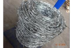 China Hot-Dipped Galvanized Barbed Wire for Airport Prison Security Fence supplier