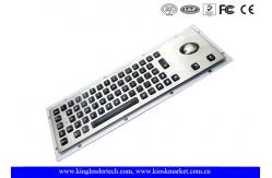 China Silver Grey Illuminated Metal Keyboard Dust-Proof With 65 LED Individually-Lit Keys supplier