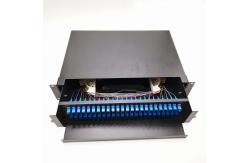 China 48-Core Port Optical ODF Slide Rail Drawer Fiber Optic Patch Panel Network 4G Time 2 Years supplier