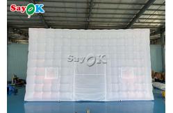 China 210D Oxford Cloth Inflatable Led Cube Tents Square 7*7*4mH supplier