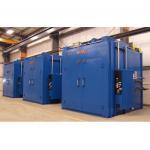 LPG Natural Gas Aluminum Melting Foundry Furnace With HL Cooling System for sale