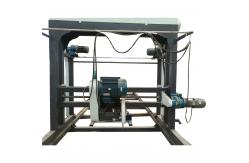China automatic angle circular sawmill with double blades wood cutting mill machine supplier