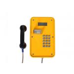 Standard Keypad Outdoor Industrial Telephone, IP67 VOIP/SIP Telephone With LED Display for sale