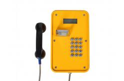 China Standard Keypad Outdoor Industrial Telephone, IP67 VOIP/SIP Telephone With LED Display supplier